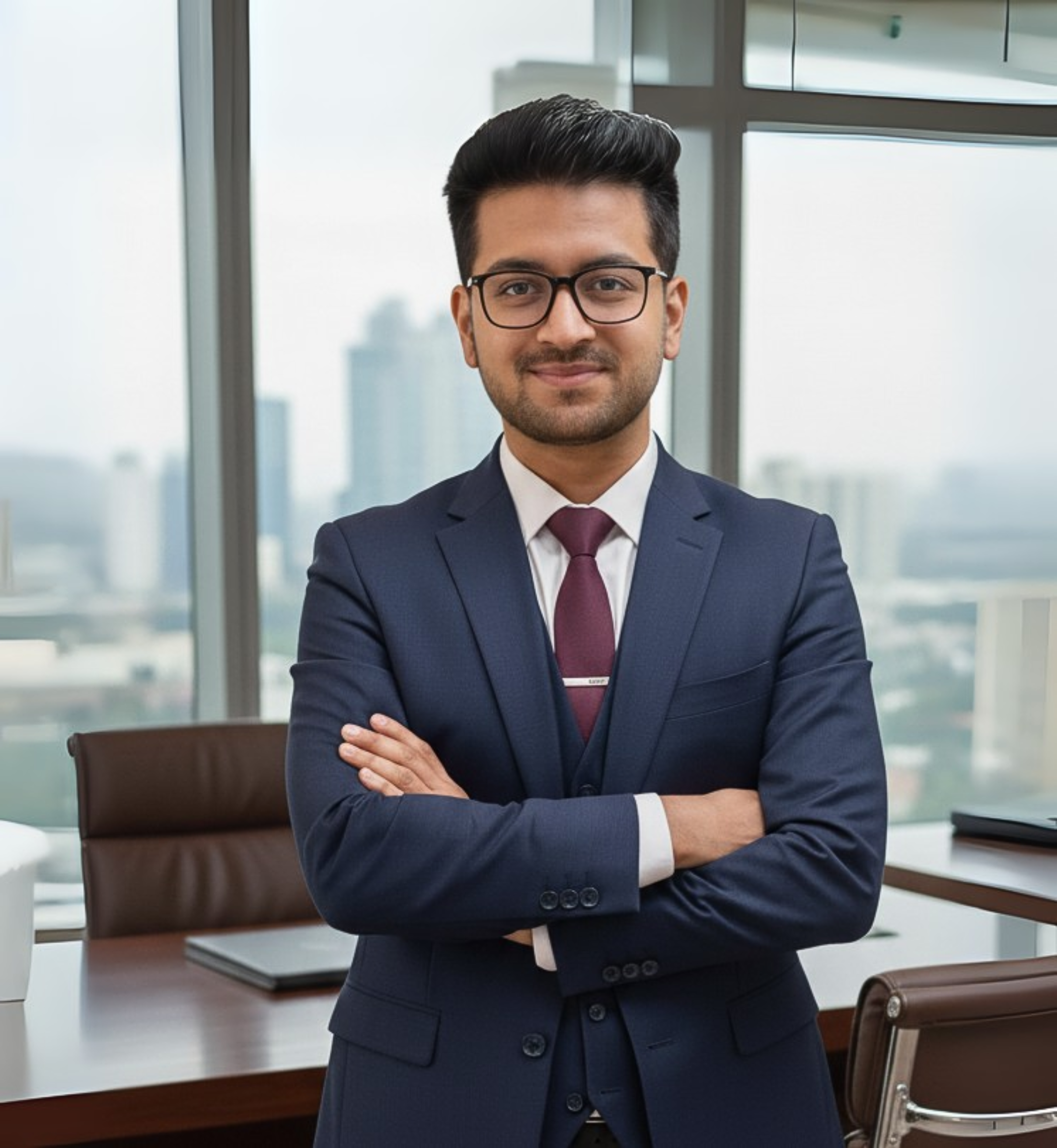 A professional portrait of Aakash Jaju.